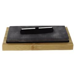 MAXKNIVES - MK1710 - Pierre d'aff&ucirc;tage 4000 grains sur support + guide d'aff&ucirc;tage