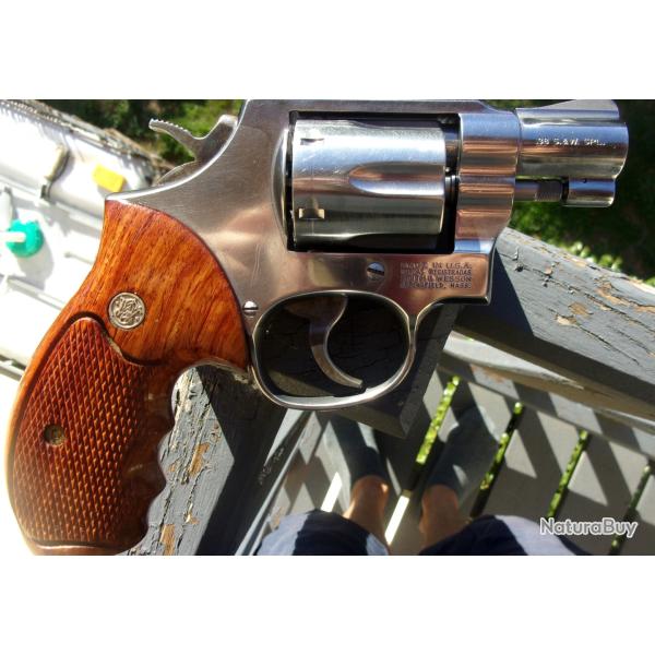 Smith & Wesson 64-6 inox - .38 Special - canon 2 pouces