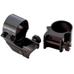 Colliers WEAVER coude haut 30mm (noir matte) 49150