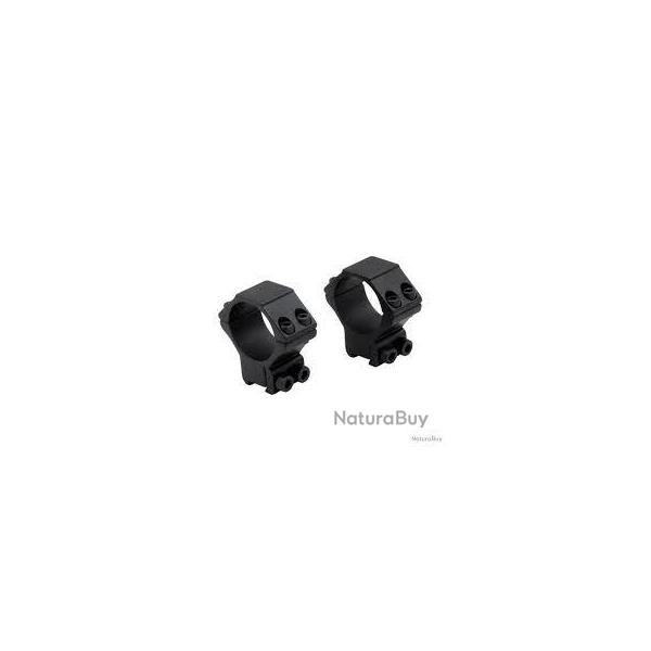 Colliers FUZYON acier 30mm Medium rail de 11mm