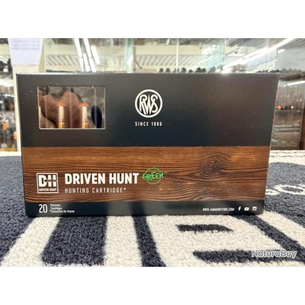 RWS Driven Hunt Green 308 win 165 grs (x20)