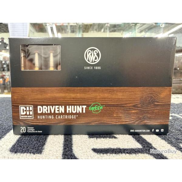 RWS Driven Hunt 9,3x62 250 grs (x20)