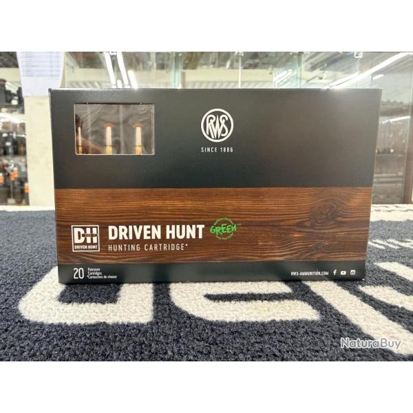RWS Driven Hunt Green 30-06 165 grs (x20)
