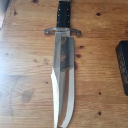 Impressionnant Bowie de combat artisanal
