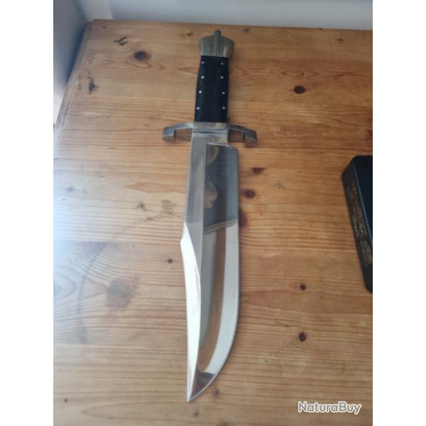 Impressionnant Bowie de combat artisanal