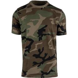 T-shirt Fostex Heavy Duty camouflage Woodland XL