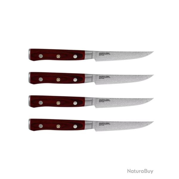 MCUSTA ZANMAI - ZCPR3-8020DX4 - Steaknife 115 mm - Coffret 4 pi�ces