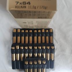 25 balles Norma  Vulkan  7.64