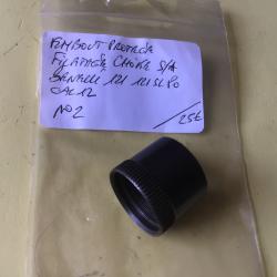 VENDU PAR LE-CUIRASSIER N&deg;2 EMBOUT PROT&Eacute;GE FILETAGE CHOKE S/A BENELLI 121/121SL80  CAL12 ( LISSE )