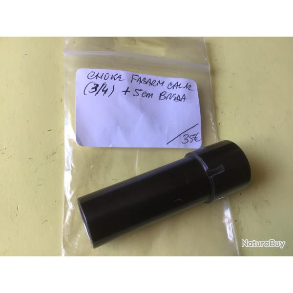 VENDU PAR LE-CUIRASSIER N�2 CHOKE RALLONGE + 5 CM S/A FABARM BREDA CAL12 ( 3/4 )