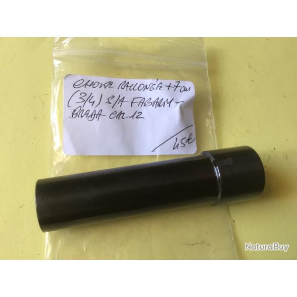 VENDU PAR LE-CUIRASSIER CHOKE RALLONGE + 7 CM S/A FABARM BREDA CAL12 ( 3/4 )