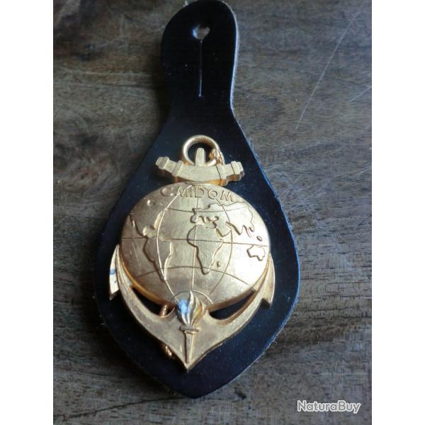 Insigne centre militaire information documentation outre mer  /  DRAGO PARIS