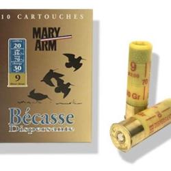 Cartouches cal.20/70 MaryArm B&eacute;casse dispersante pb 9