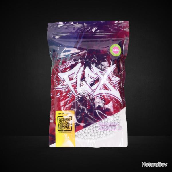 BILLES BIO 0.28G FLEX PRECISION EN SACHET DE 1KG