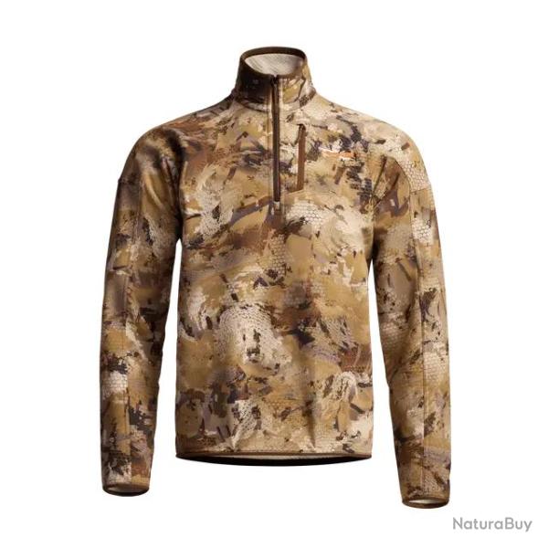 Pull zip ALPHA FLEECE OPTIFADE MARSH - SITKA XL