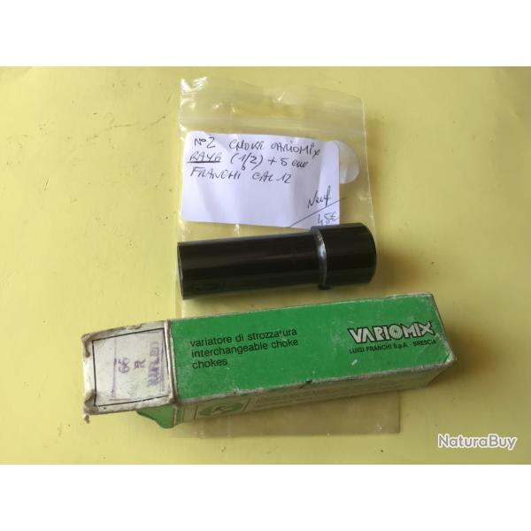 VENDU PAR LE-CUIRASSIER N�2 CHOKE VARIOMIX + 5 CM  S/A  FRANCHI CAL 12 ( 1/2 ) RAY�