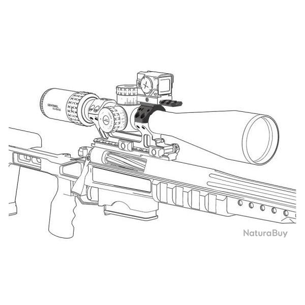 Kit de montage Vector Optics X-ACCU pour lunette 30 mm - Noir