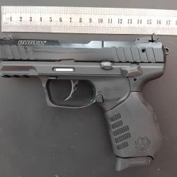 RUGER SR22 FILETE cal 22lr avec mod&eacute;rateur