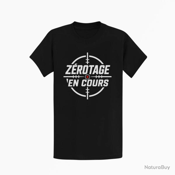 T-shirt Tir Sportif Z�rotage en cours Noir / Orange