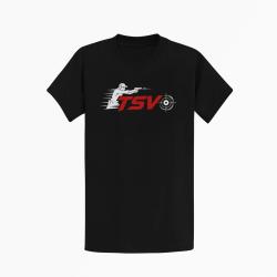 T-shirt Tir Sportif TSV Tireur en mouvement Noir / Orange