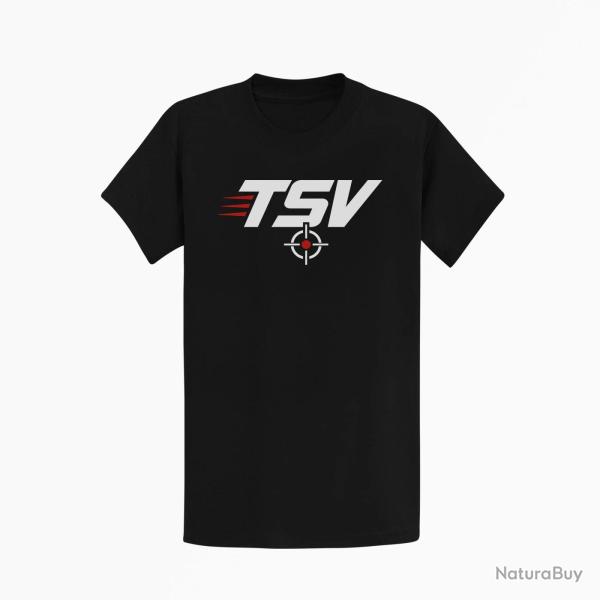 T-shirt Tir Sportif TSV Cible Noir / Orange