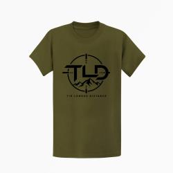 T-shirt Tir Sportif TLD simple Kaki / Noir
