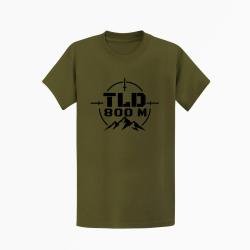 T-shirt Tir Sportif TLD 800 m&egrave;tres Kaki / Noir