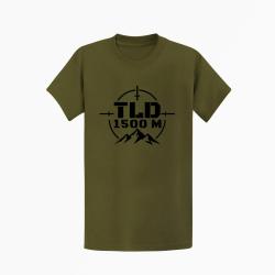 T-shirt Tir Sportif TLD 1500 m&egrave;tres Kaki / Noir