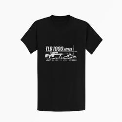 T-shirt Tir Sportif TLD 1000 m&egrave;tres Objectif atteint Noir