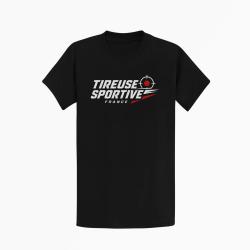 T-shirt Tir Sportif Tireuse sportive France Noir / Orange