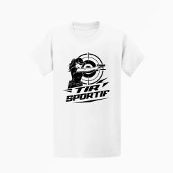 T-shirt Tir Sportif Tir sportif f&eacute;minin Blanc