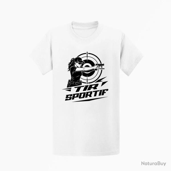 T-shirt Tir Sportif Tir sportif f�minin Blanc