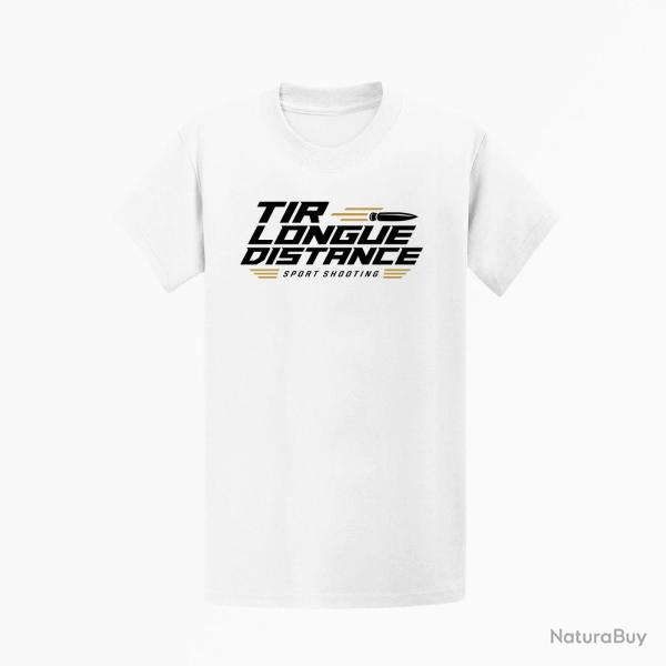 T-shirt Tir Sportif Tir longue distance Sport Shooting Blanc / Orange