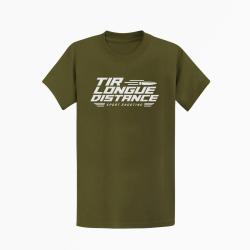 T-shirt Tir Sportif Tir longue distance Sport Shooting Kaki / Blanc