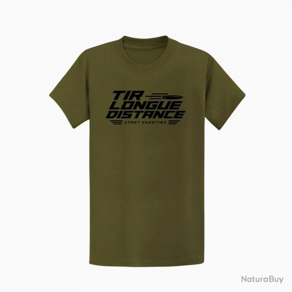 T-shirt Tir Sportif Tir longue distance Sport Shooting Kaki / Noir
