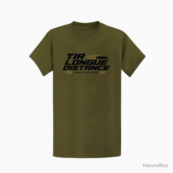 T-shirt Tir Sportif Tir longue distance Sport Shooting Kaki / Orange