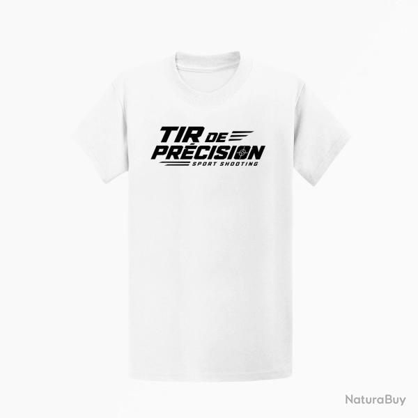 T-shirt Tir Sportif Tir de pr�cision Sport Shooting Blanc