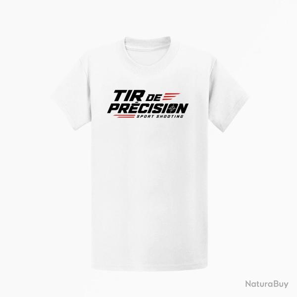 T-shirt Tir Sportif Tir de pr�cision Sport Shooting Blanc / Orange
