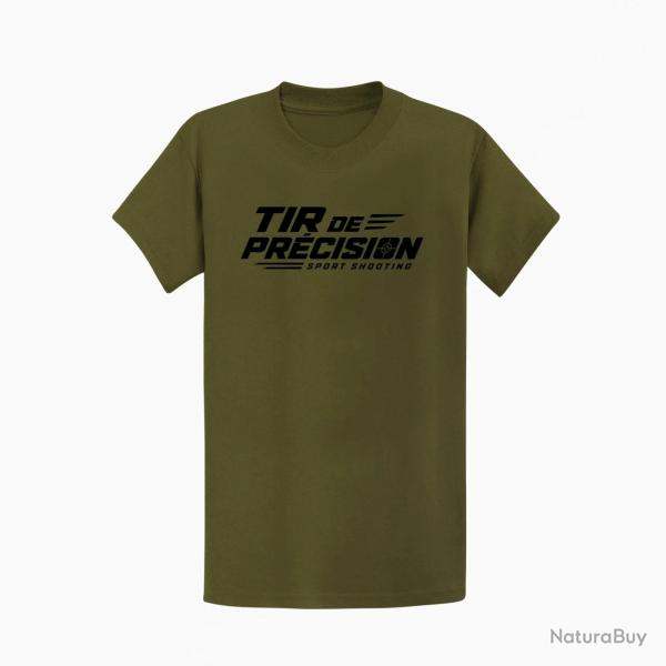 T-shirt Tir Sportif Tir de pr�cision Sport Shooting Kaki / Noir