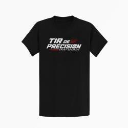 T-shirt Tir Sportif Tir de pr&eacute;cision Sport Shooting Noir / Orange