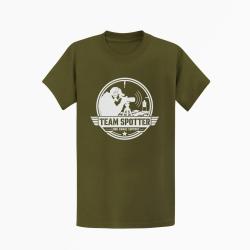 T-shirt Tir Sportif Team Spotter Kaki / Blanc