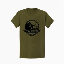 T-shirt Tir Sportif Team Spotter Kaki / Noir