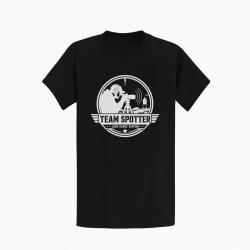 T-shirt Tir Sportif Team Spotter Noir