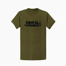 T-shirt Tir Sportif TAR France Monocoup Kaki / Noir
