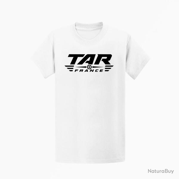 T-shirt Tir Sportif TAR France Cible Blanc