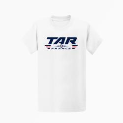 T-shirt Tir Sportif TAR France Cible Blanc / Orange