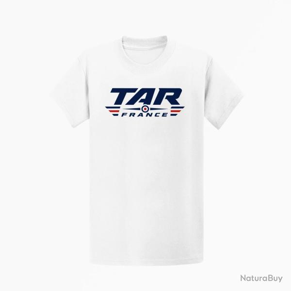 T-shirt Tir Sportif TAR France Cible Blanc / Orange