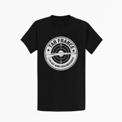 T-shirt Tir Sportif TAR France Blason Noir