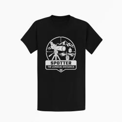 T-shirt Tir Sportif Spotter TLD Montagne Noir