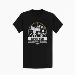 T-shirt Tir Sportif Spotter TLD Montagne Noir / Orange